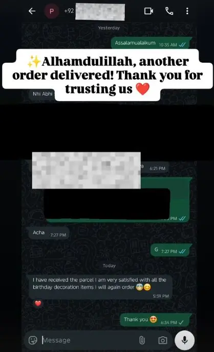 Customer review